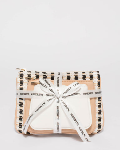 Natural Weave Purse Gift Set