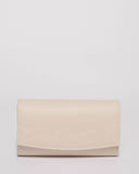 Ivory Smooth Lizzie Evening Clutch Bag