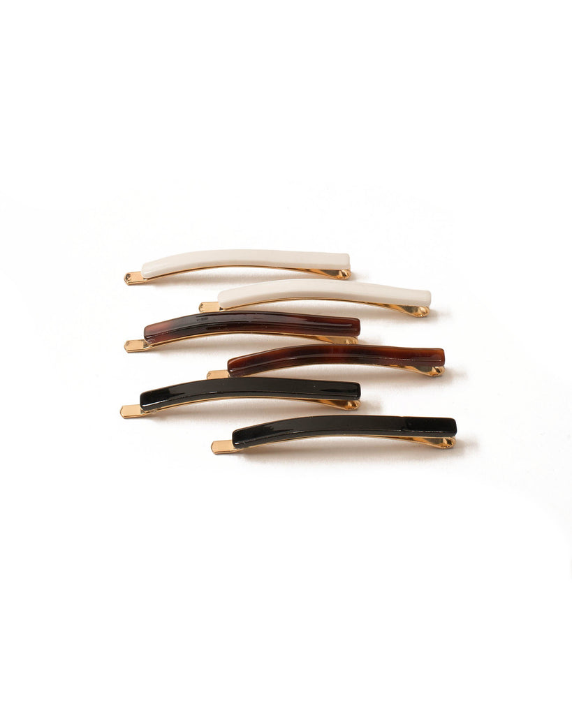Multi Colour Hair Clip Set