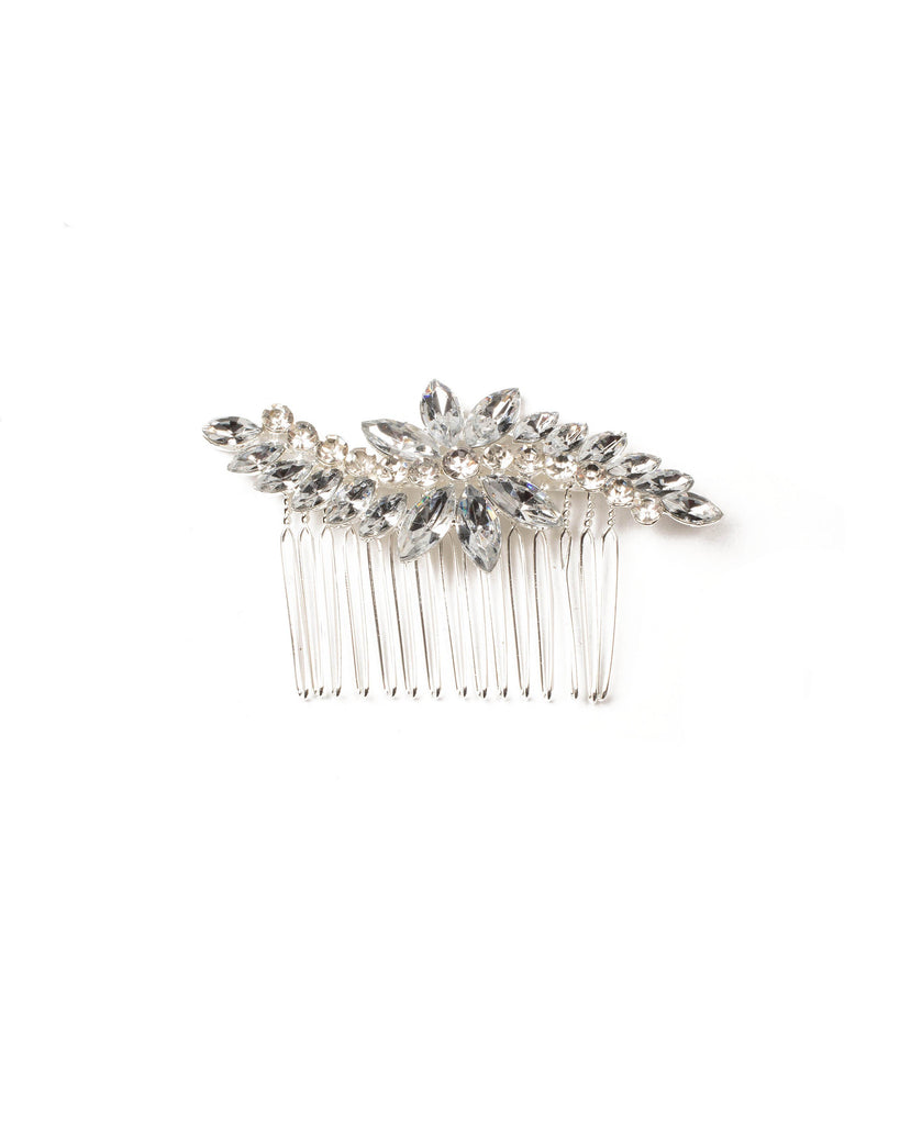 Crystal Crystal Encrusted Hair Comb