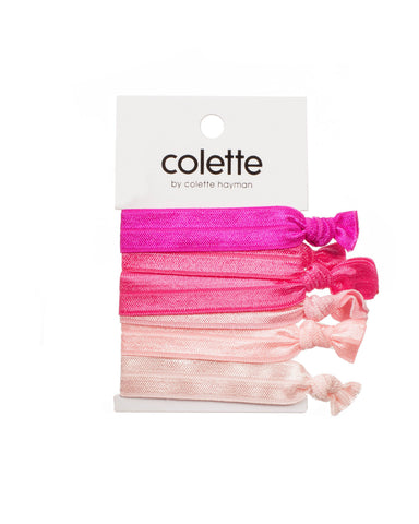 Pink Multi Hair Elastics Pack