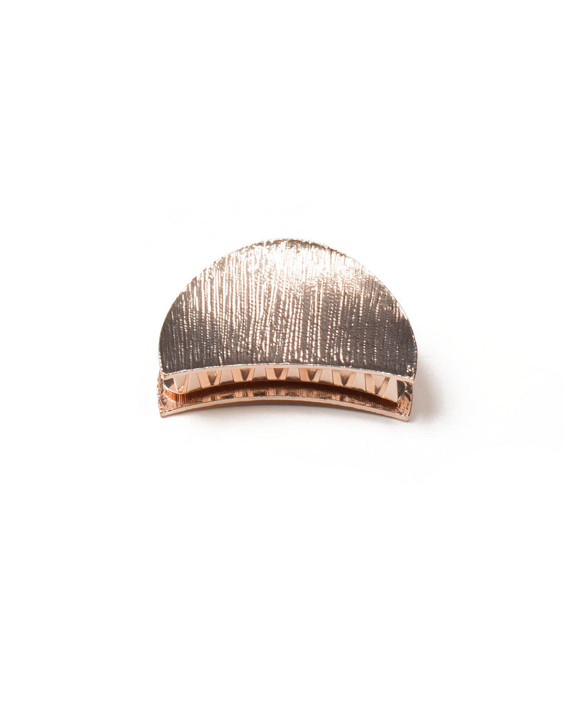 Rose Gold Linear Metal Hair Clip