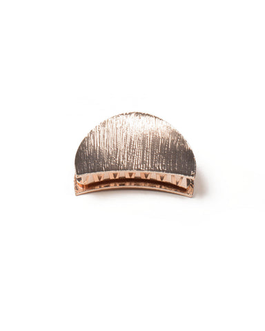 Rose Gold Linear Metal Hair Clip