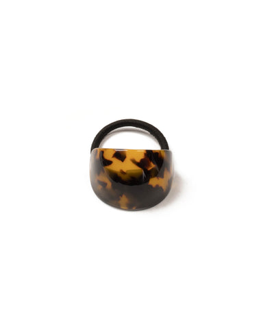 Tortoise Shell Acrylic Cuff Hair Tie