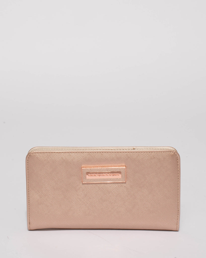 Rose Gold Taylor Standard Wallet