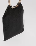 Black Chainmail Small Clutch Bag