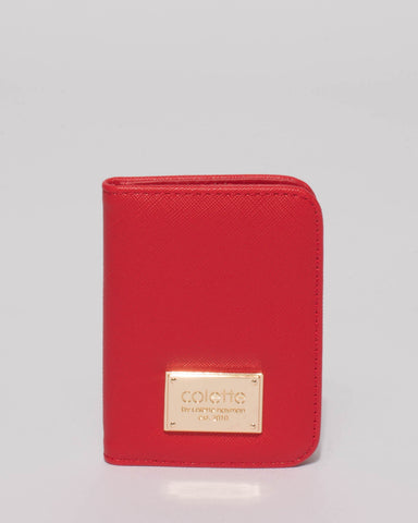 Red Est Credit Card Purse