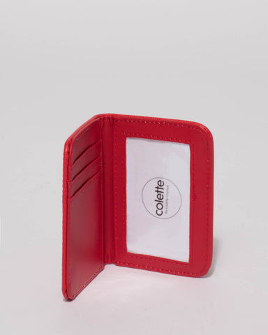Red Est Credit Card Purse