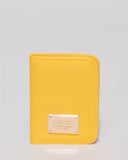 Yellow Est Credit Card Purse