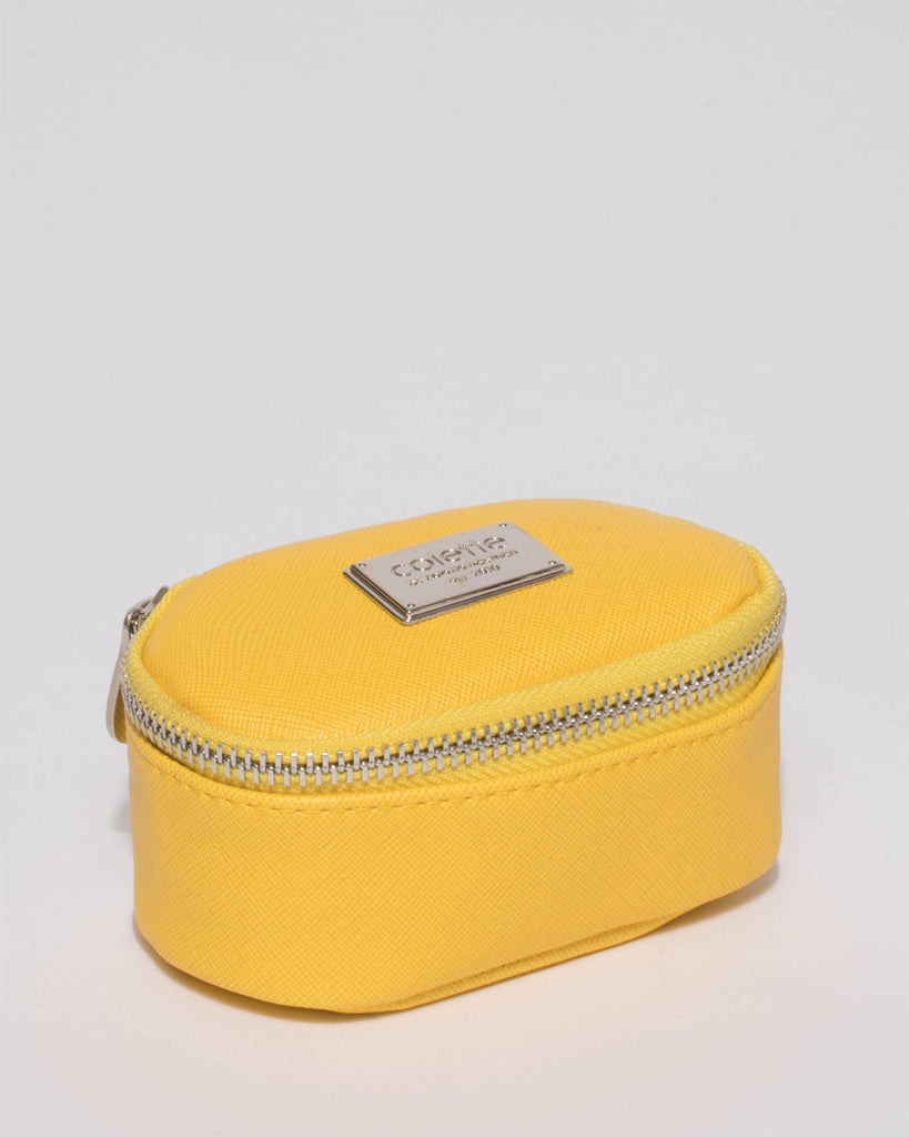 Yellow Jewel Purse