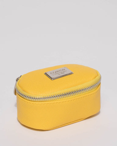 Yellow Jewel Purse