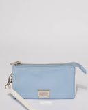 Blue White Multi Purse