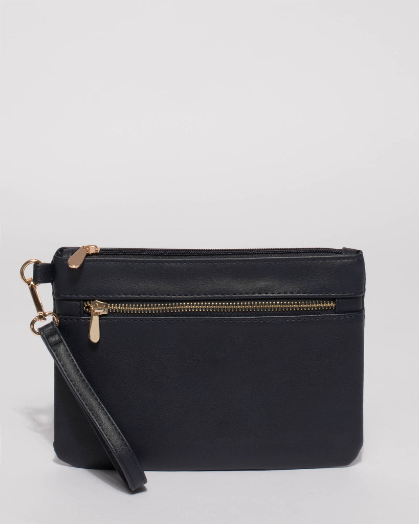 Navy Kizzie Purse