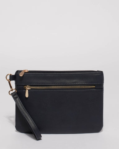 Navy Kizzie Purse