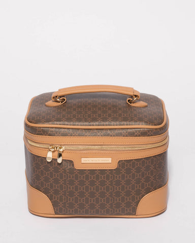 Brown Monogram Cosmetic Case Pack
