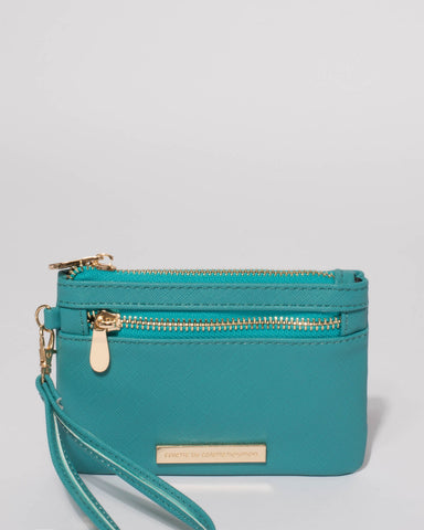 Teal Yara Purse