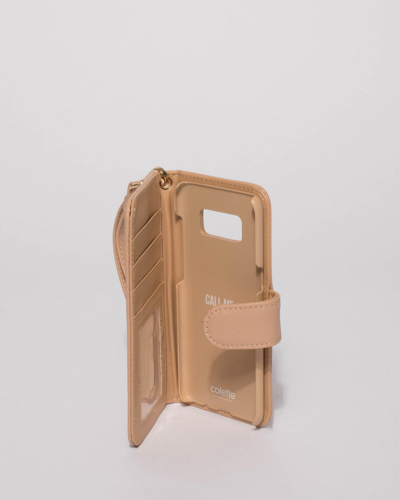 Beige Samsung Galaxy S8 Case
