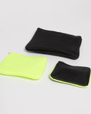 Black Fluorescent Purse Gift Set