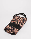 Leopard Folded Canvas Weekender Bag