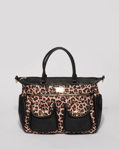 Leopard Baby Travel Bag