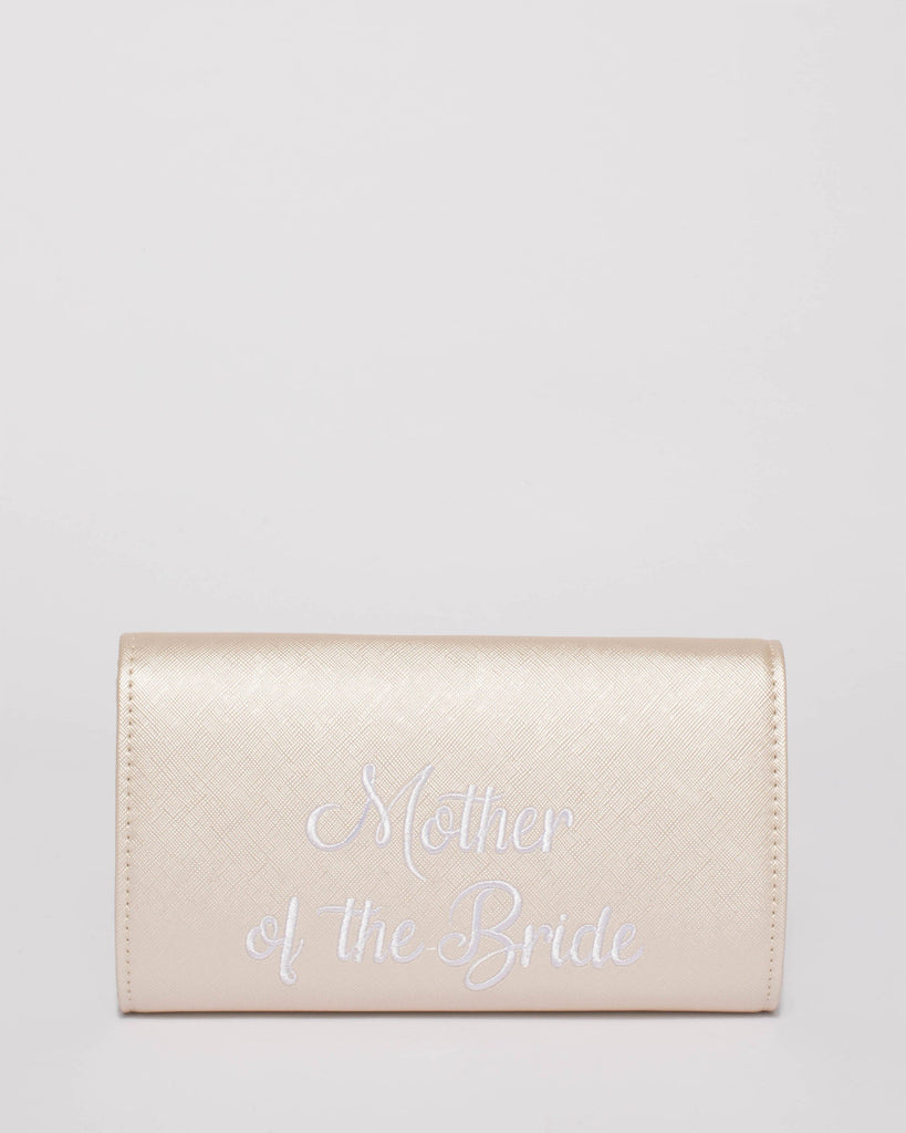 Ivory Mother Of The Bride Cindy Clutch Bag