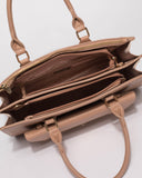 Nude Pink Emily 2-In-2 Office Tote Bag