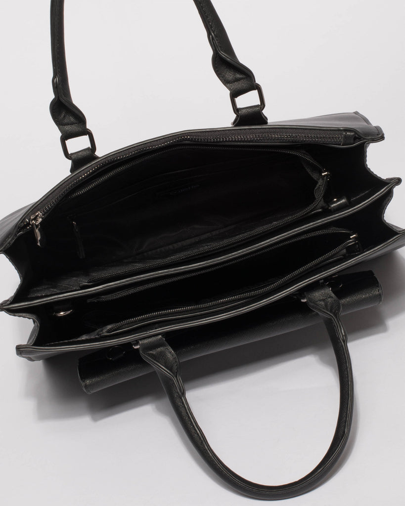 Black Emily 2-In-2 Office Tote Bag