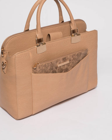 Nude Taylor Tote Bag