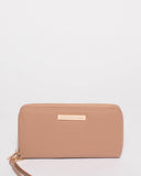 Nude Pink Sofia Mobile Wallet