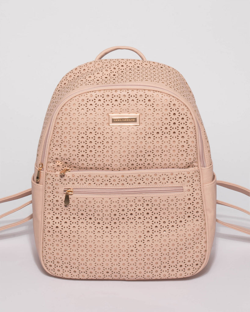 Pink Punch Out Gracey Design Backpack