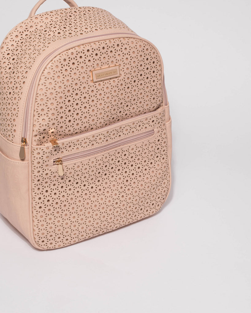 Pink Punch Out Gracey Design Backpack