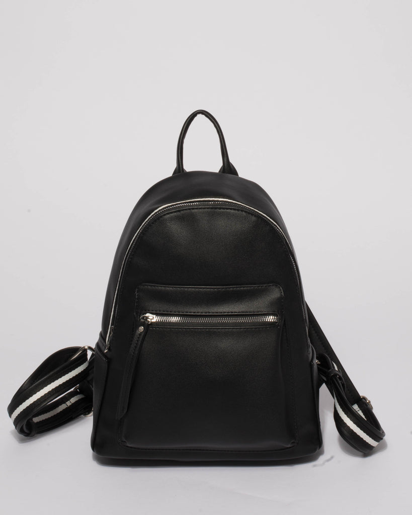 Black Tay Tassel Backpack
