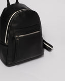 Black Tay Tassel Backpack