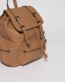 Caramel Sunny Buckle Backpack