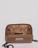 Caramel Mini Design Keyring Purse