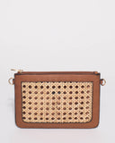 Tan Lyla Peta Crossbody Bag