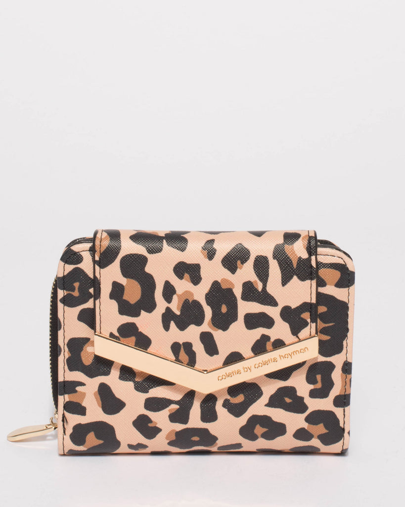 Leopard Blake Arrow Mini Wallet