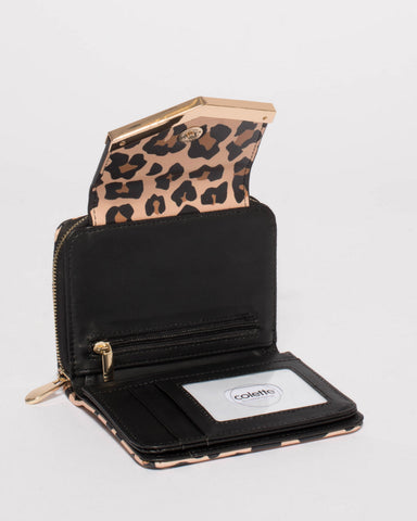 Leopard Blake Arrow Mini Wallet