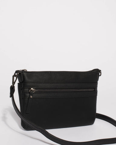Black Large Zip Pocket Peta