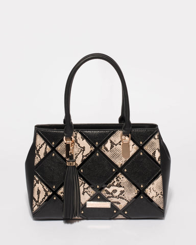 Black And Gold Tilda Medium Limited Edition Tote Bag