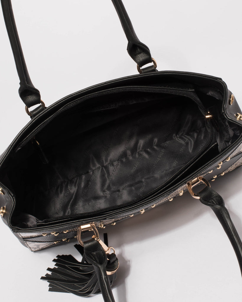 Black And Gold Tilda Medium Limited Edition Tote Bag