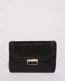 Black Ayla Evening Clutch Bag