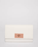 White Tara Large Clutch Bag