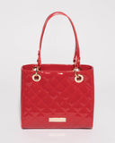 Red Nirvana Quilt Mini Tote Bag