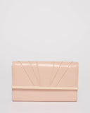 Pink Harriet Evening Clutch Bag