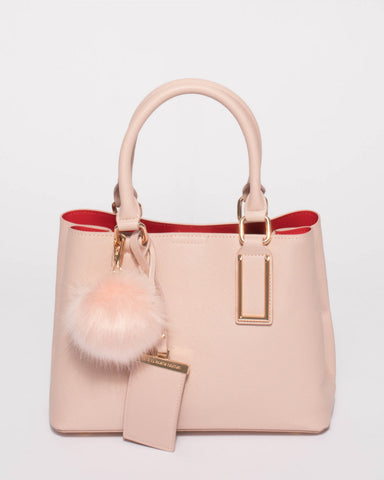 Pink Lillian Strap Mini Bag