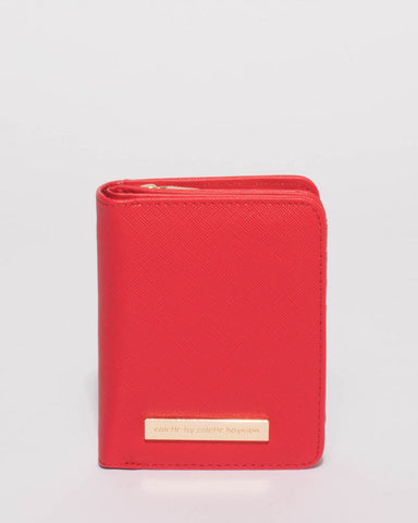 Red Mikaela Small Wallet