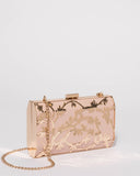 Pink Di Hardcase Design Clutch Bag