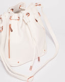 White Giselle Tab Pouch Bag