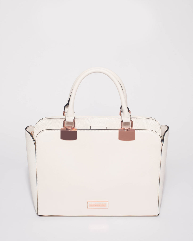 White White Ellen Tech Tote Bag